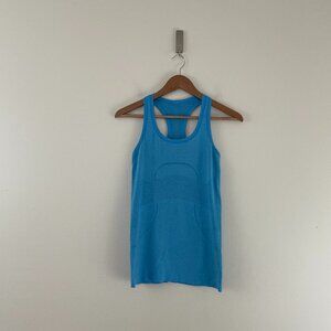Lululemon Swiftly Tech Racerback Tank Kayak Blue Size 4